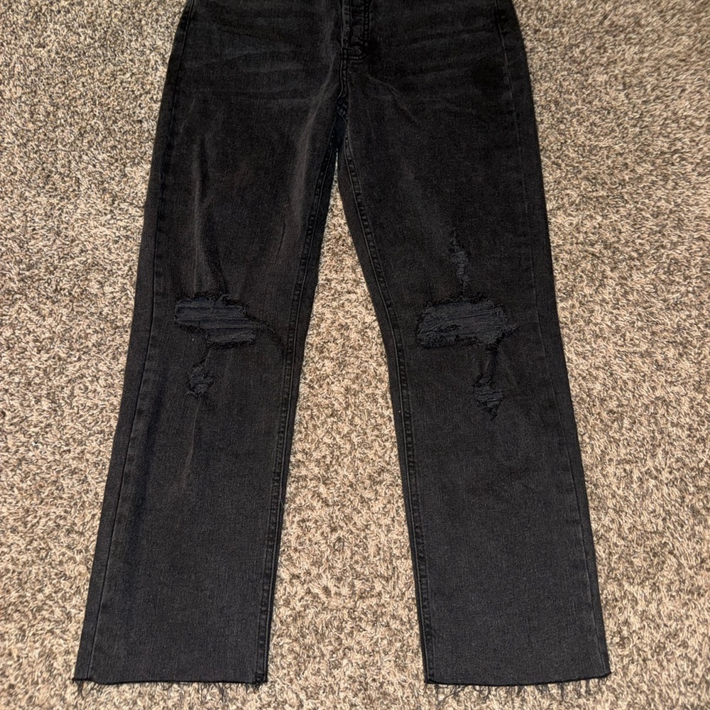 Wild Fable Black Distressed Boyfriend Jeans NWOT